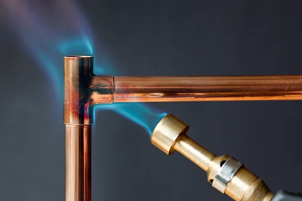 Wasserrohr Kupfer reparieren
