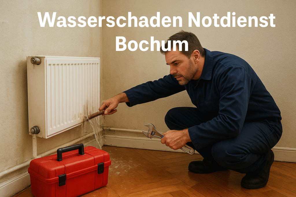 Wasserschaden Notdienst Bochum