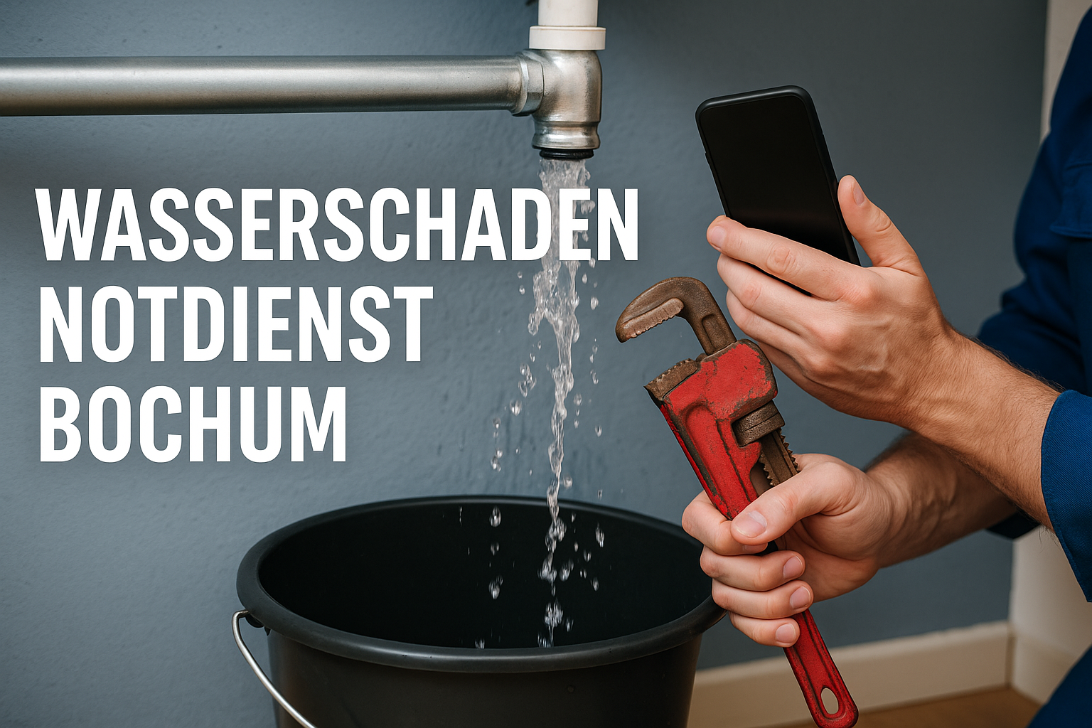 Wasserschaden Notdienst Bochum