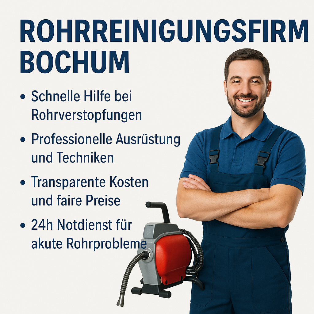 rohrreinigungsfirma bochum