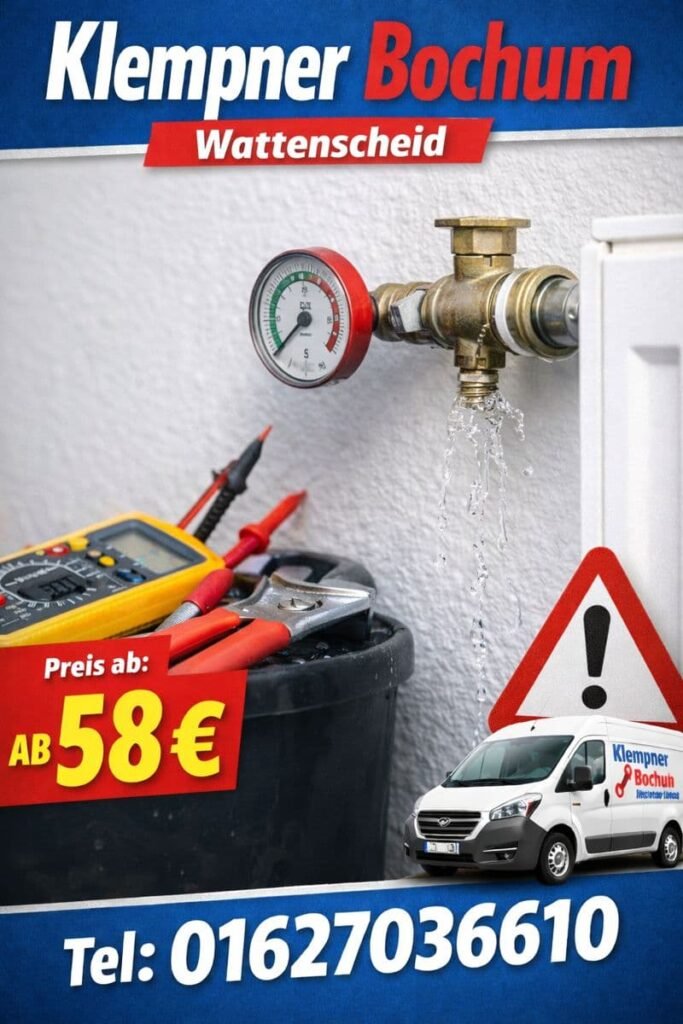 heizung tropft am ventil