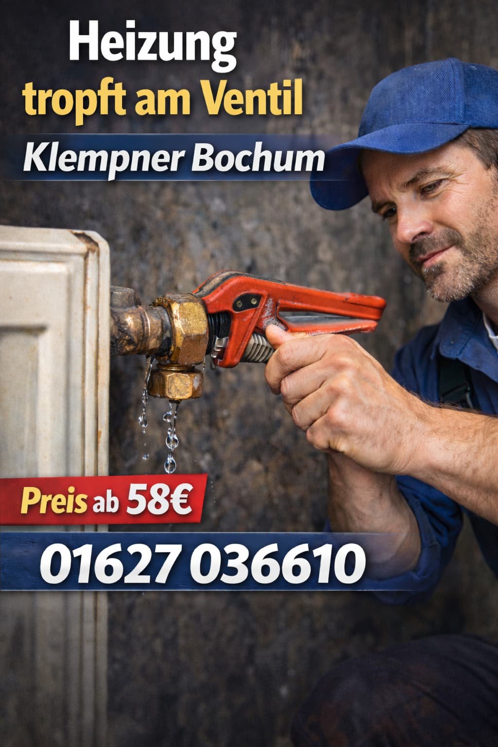 heizung tropft am ventil