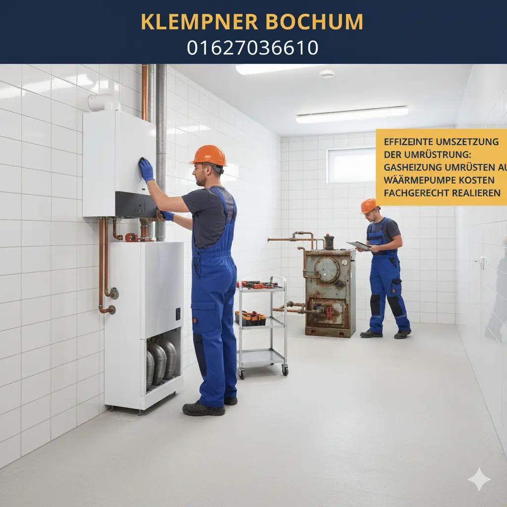 Effiziente Umsetzung der Umrüstung gasheizung umrüsten auf wärmepumpe kosten fachgerecht realisieren