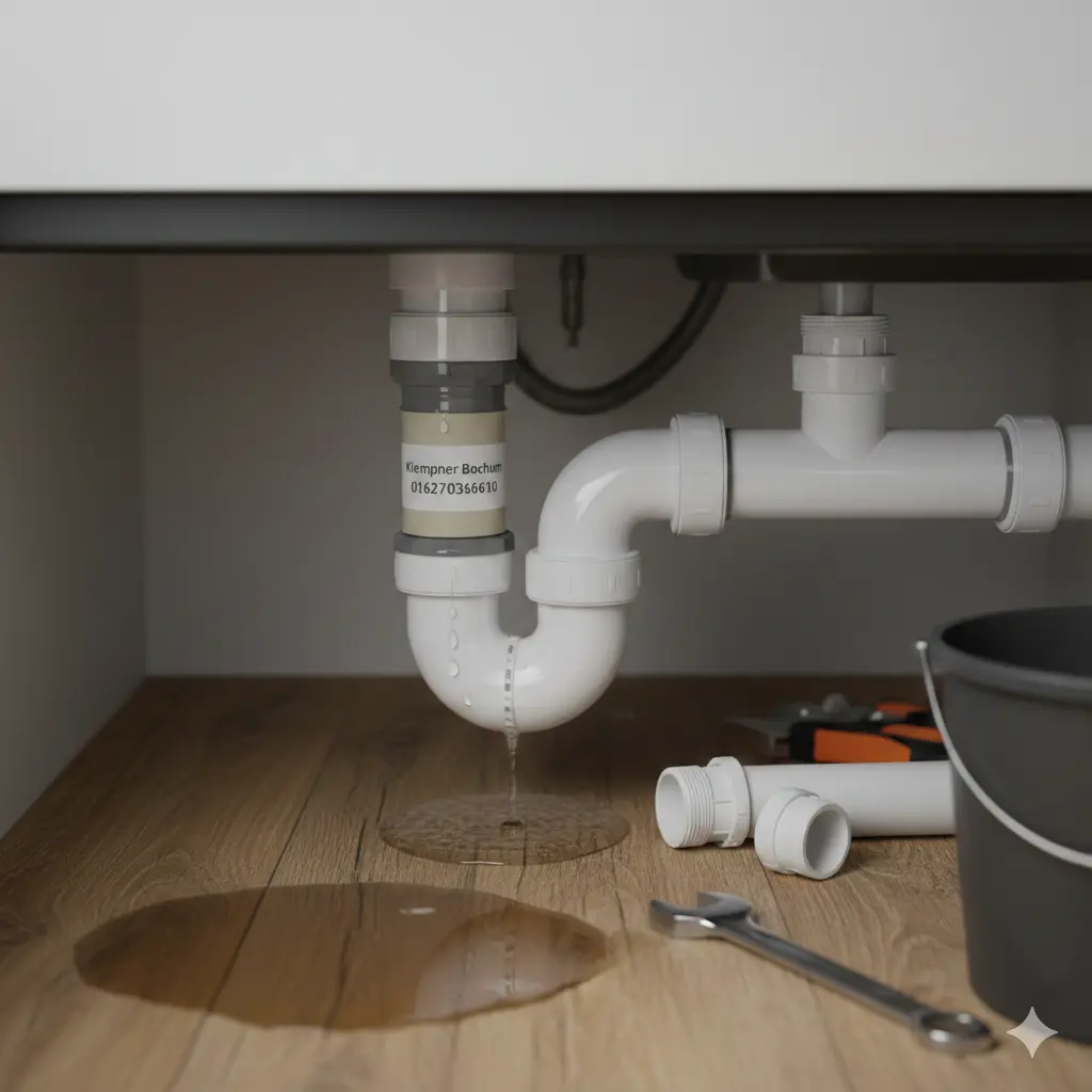 Siphon falsch montiert wasser läuft nicht ab