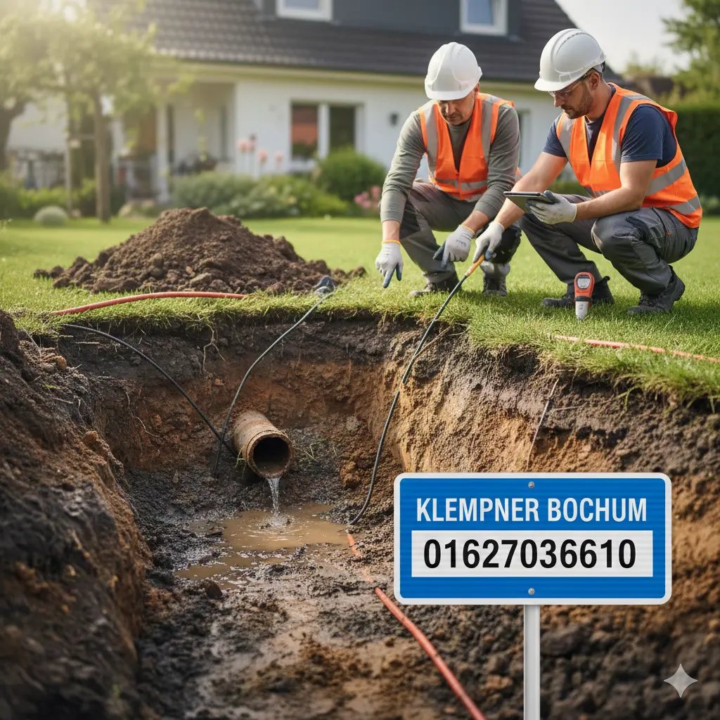 Verborgene Wasserschäden durch defekte Leitungen im Erdreich erkennen