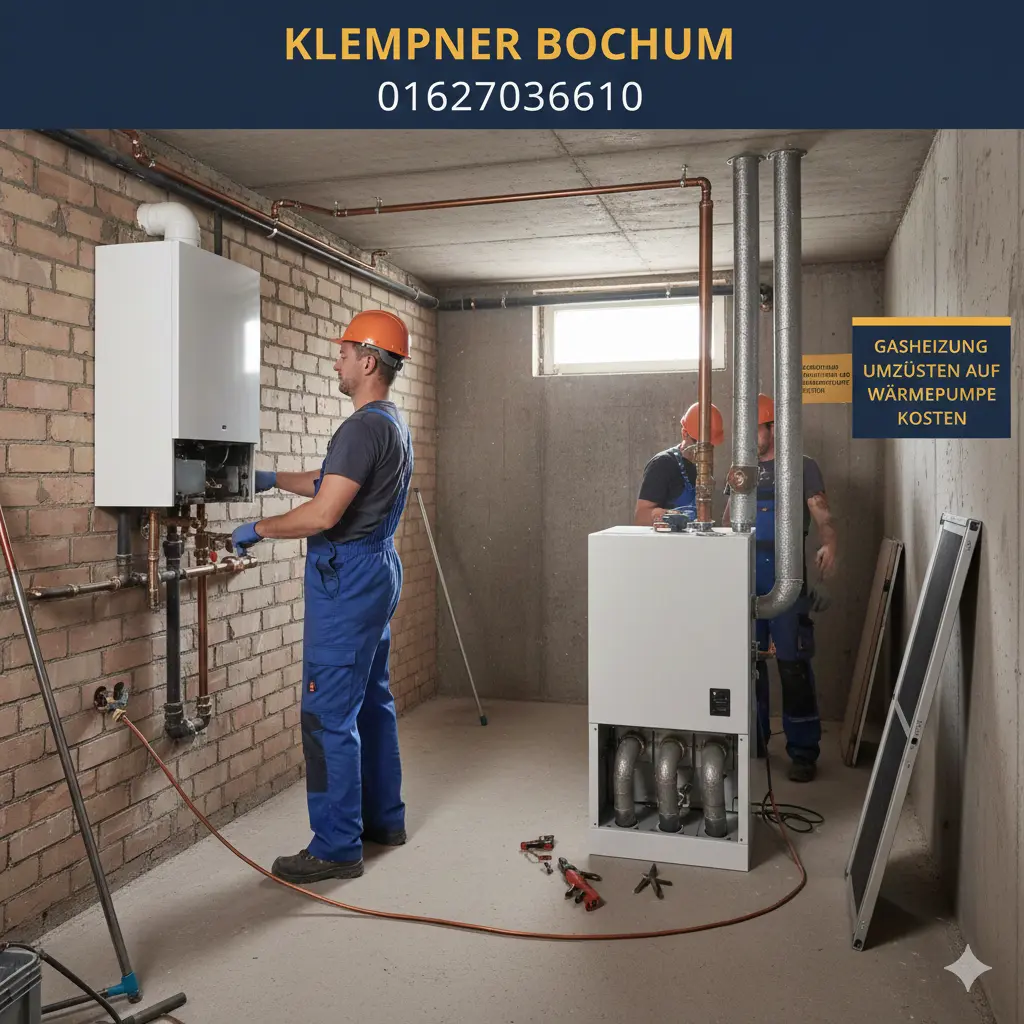 gasheizung umrüsten auf wärmepumpe kosten